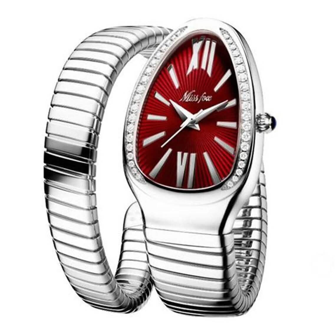 Women's Snake Shape Luxury Wrist Watch - A-1 Thread Vault