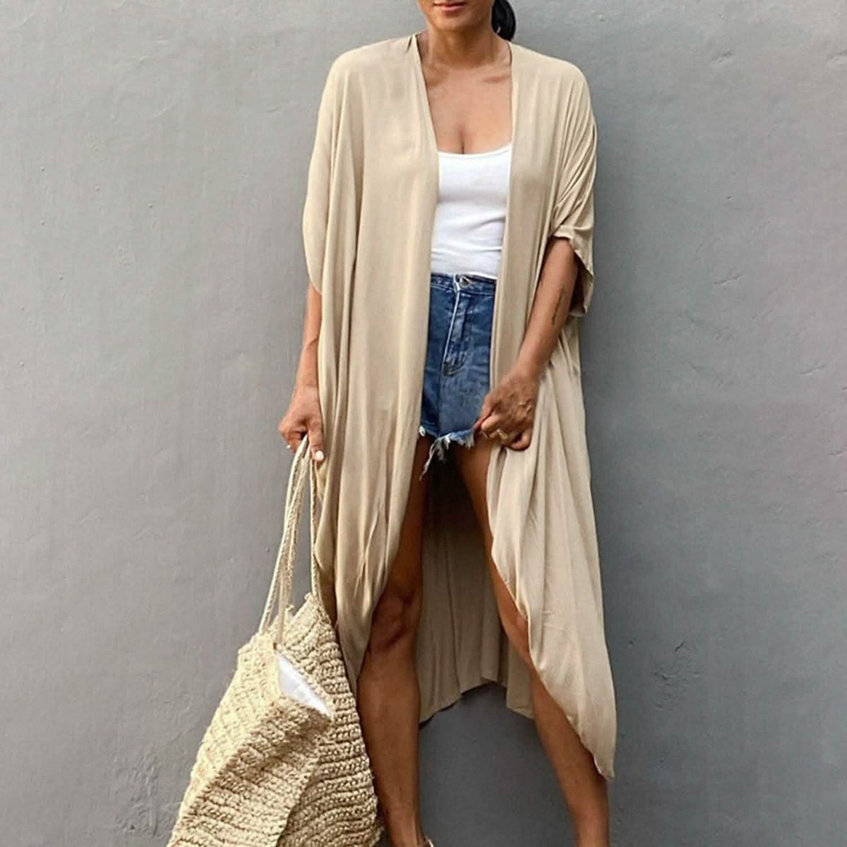 Women's Swimwear Cover Up Beach Top - A-1 Thread Vault