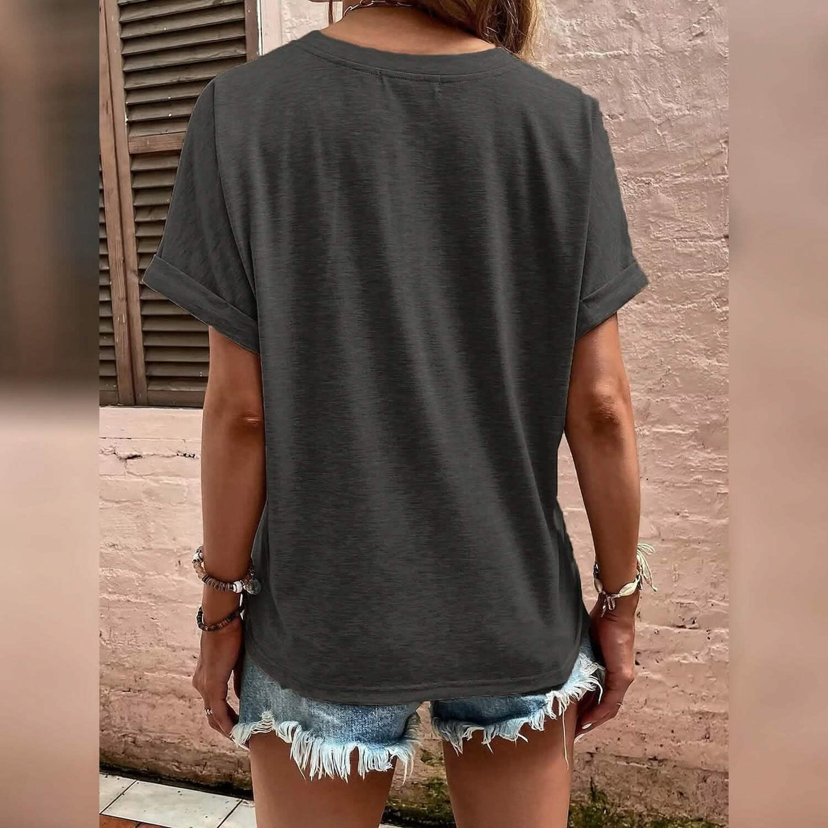 Women's T shirt V Neck - A-1 Thread Vault