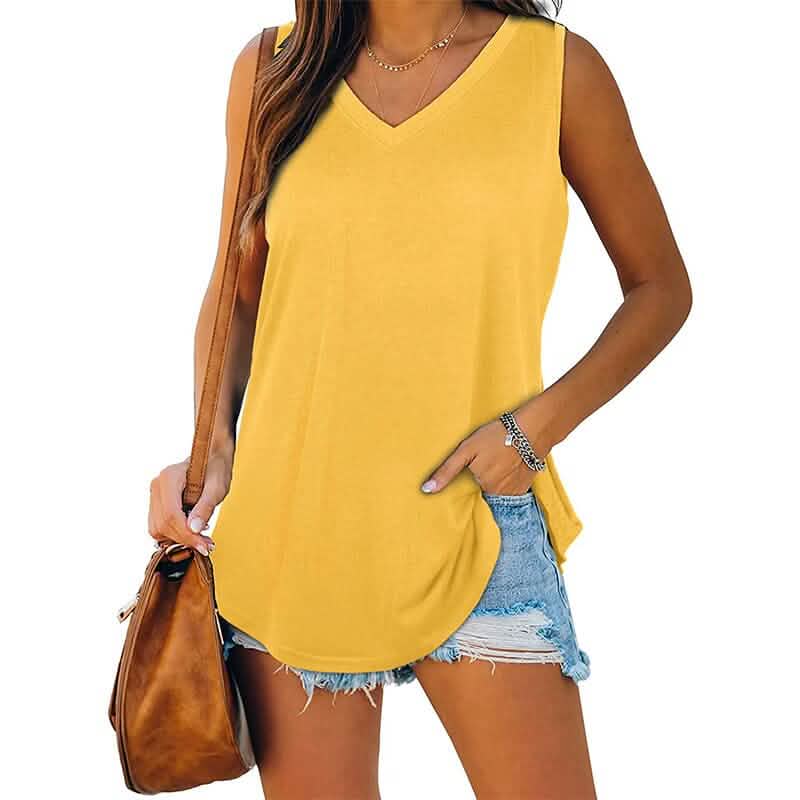 Women's V Neck Tank Top - A-1 Thread Vault