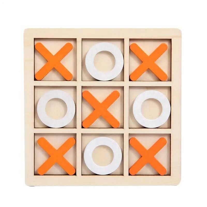 Wood Tic-Tac Toe XOXO Board Game - A-1 Thread Vault