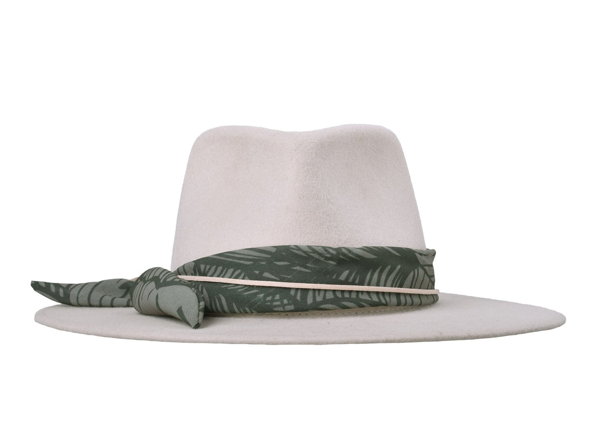 Wool Felt Hat Rain Forest