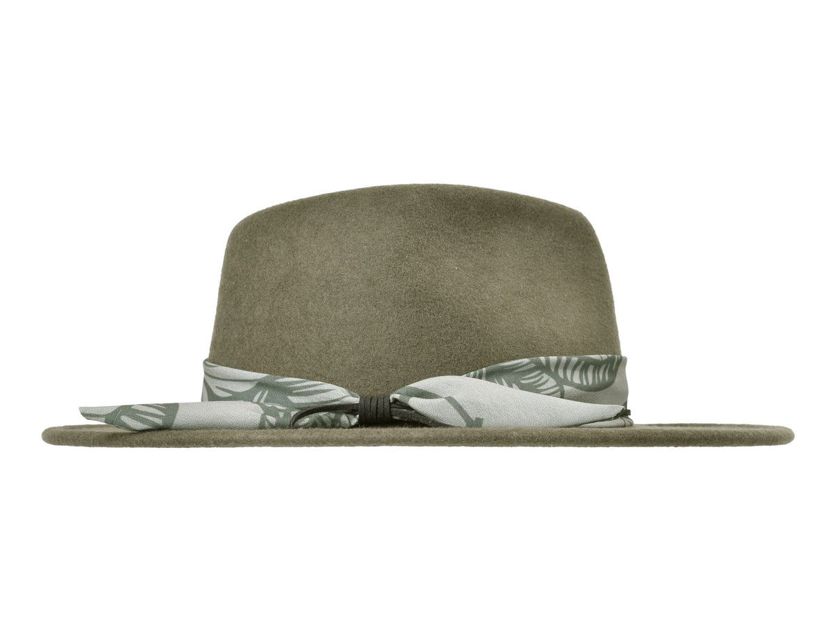 Wool Felt Hat Rain Forest