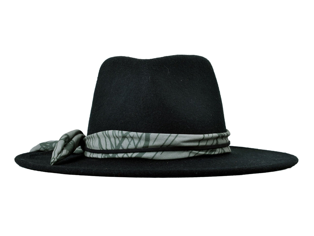 Wool Felt Hat Rain Forest