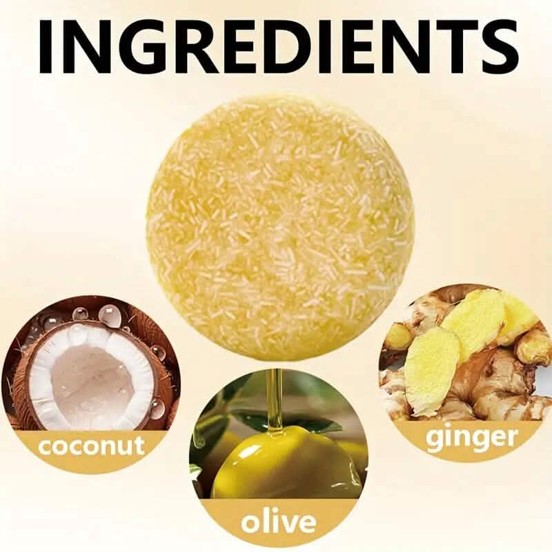 Xioimy Ginger Shampoo Bar 2.116oz - A-1 Thread Vault