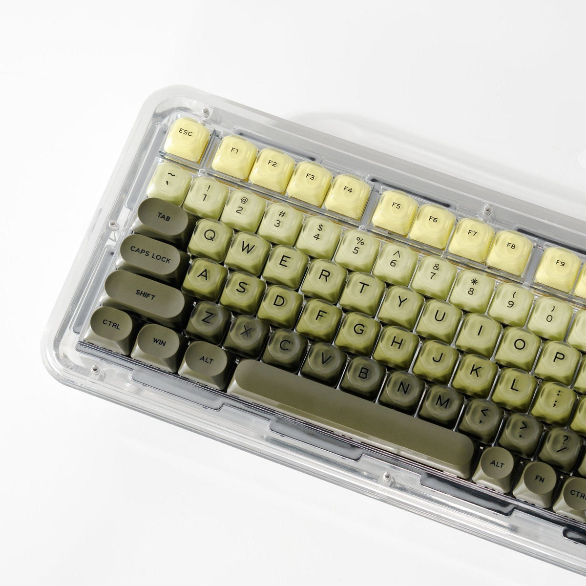 XVX Foundation Series HOA Profile Translucent PBT+PC 132-Key Keycap Set - A-1 Thread Vault