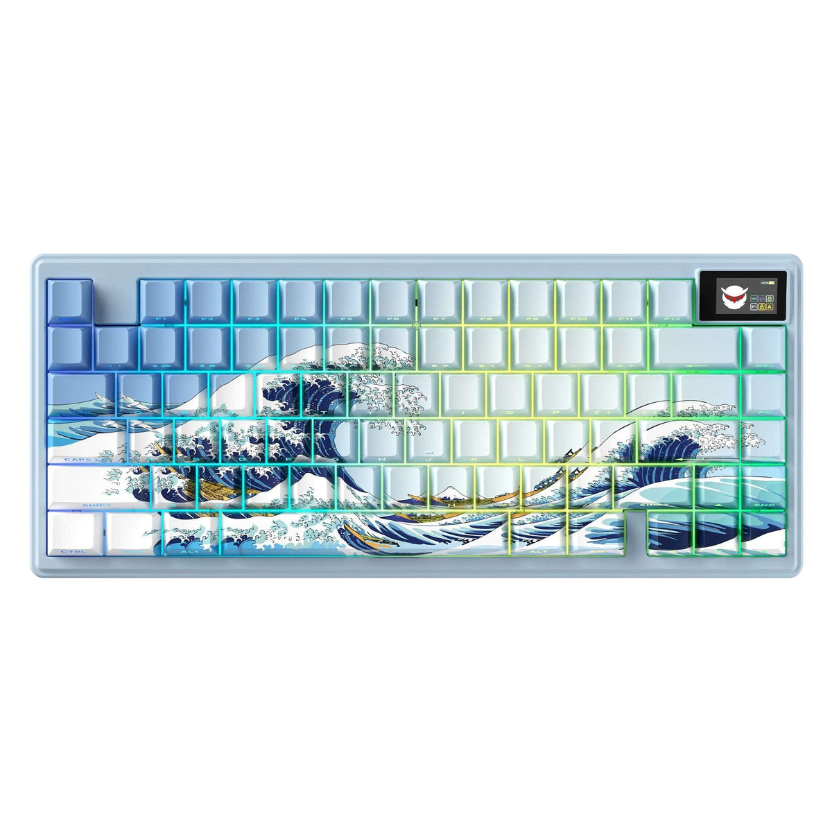 XVX K75 Pro 75% CNC Aluminum Wireless Gasket Mechanical Keyboard - A-1 Thread Vault