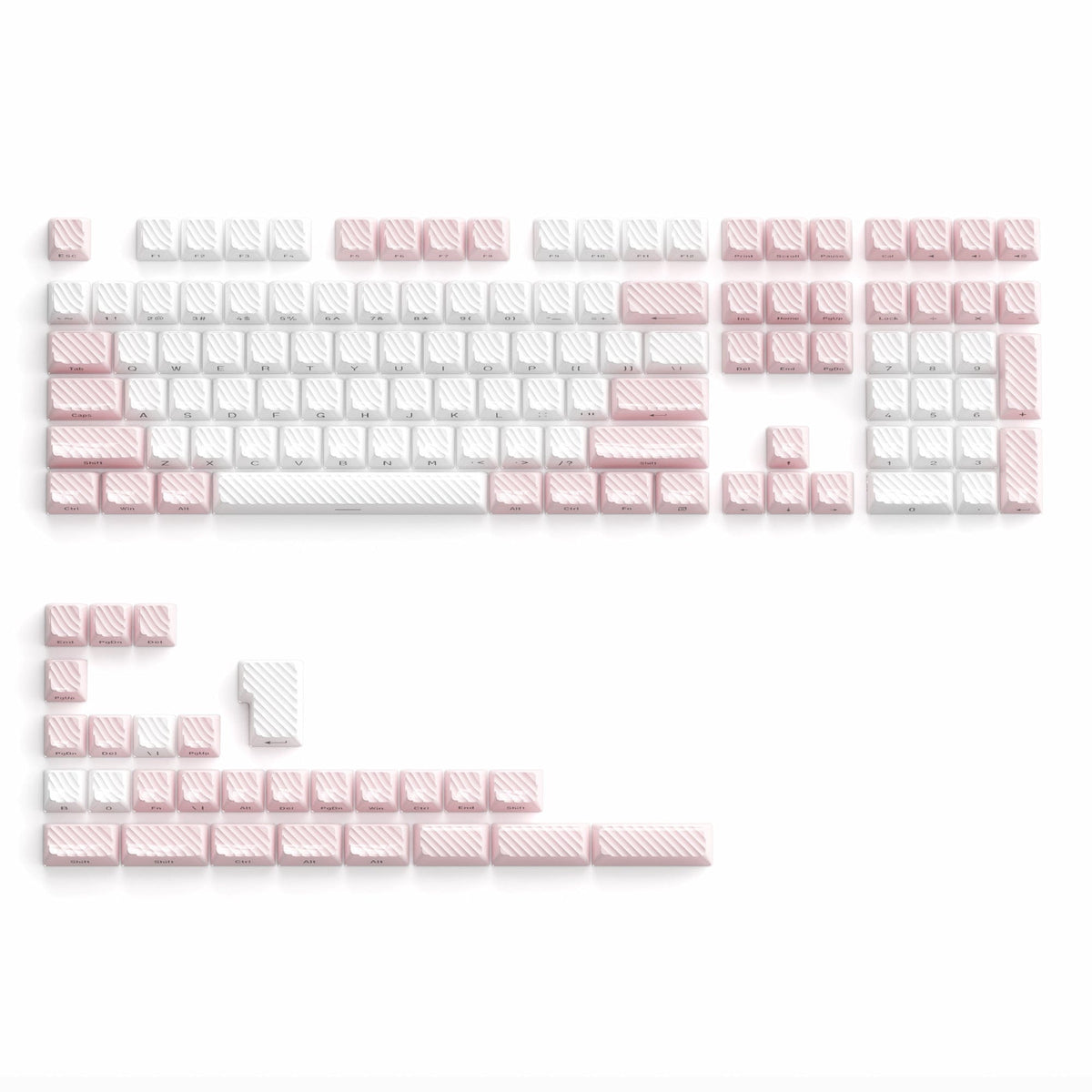 XVX Magic Wave OEM Profile Side-Printed 136-Key PC Keycap Set - A-1 Thread Vault