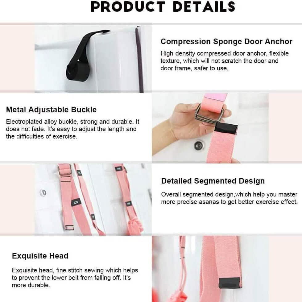 Yoga Fitness Stretching Strap - A-1 Thread Vault