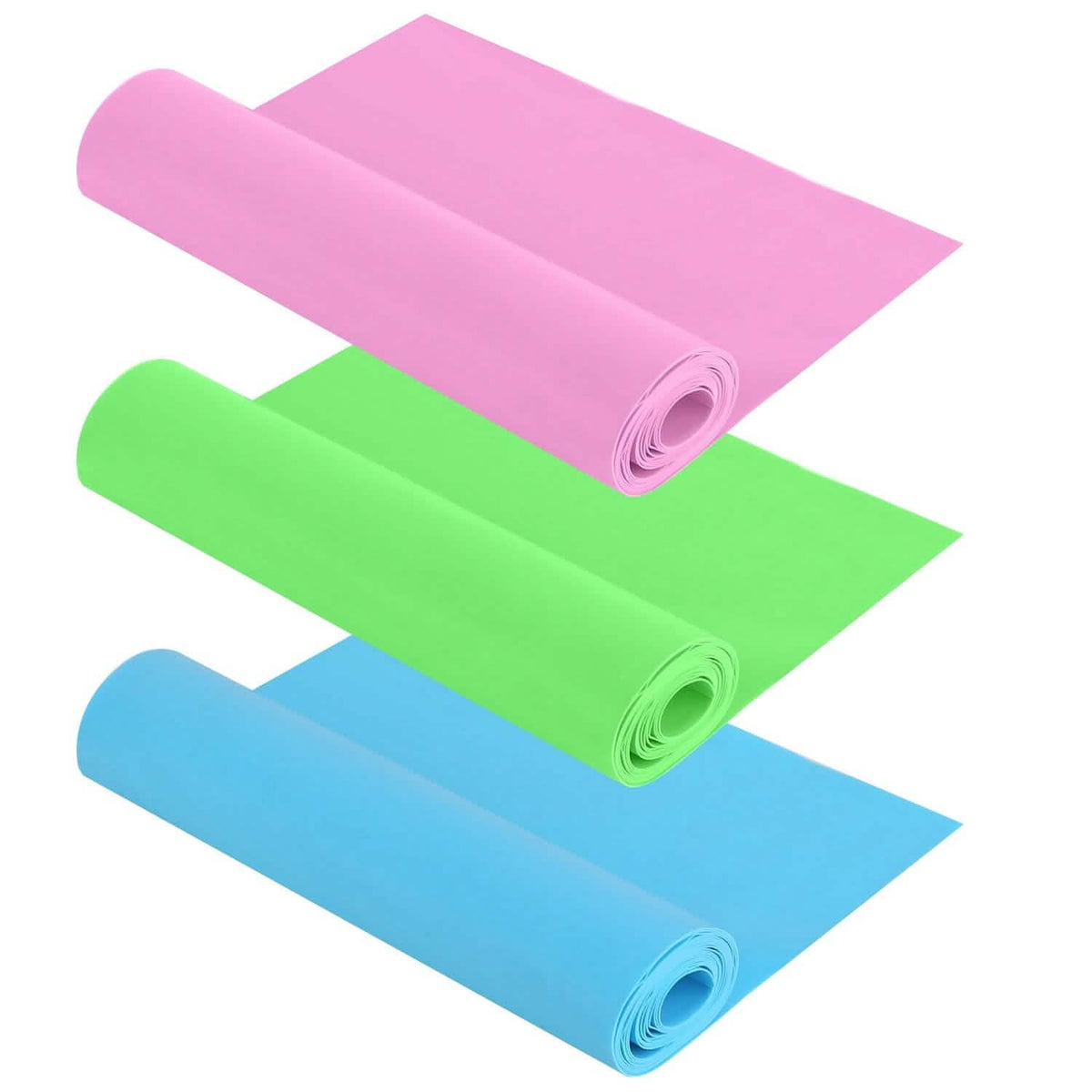 Yoga Resistance Band 3 Sets Non-Toxic Skin-Friendly - A-1 Thread Vault