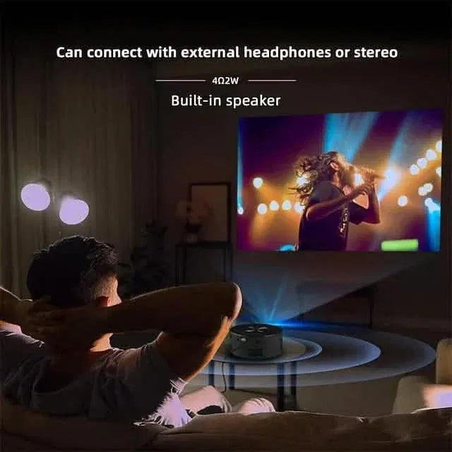YT200 LED Projector Mini Handheld - A-1 Thread Vault