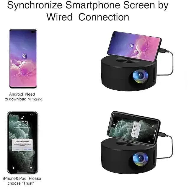 YT200 LED Projector Mini Handheld - A-1 Thread Vault
