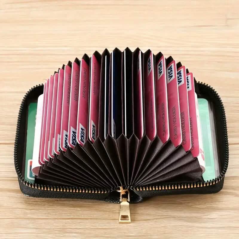 Zipper Around Credit Card Holder - A-1 Thread Vault