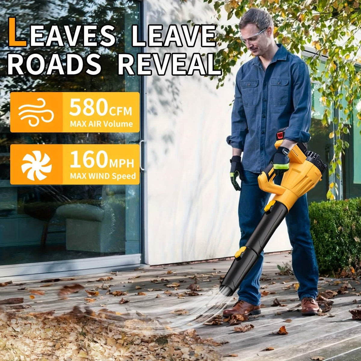 Powerful Cordless Leaf Blower - A-1 Thread Vault
