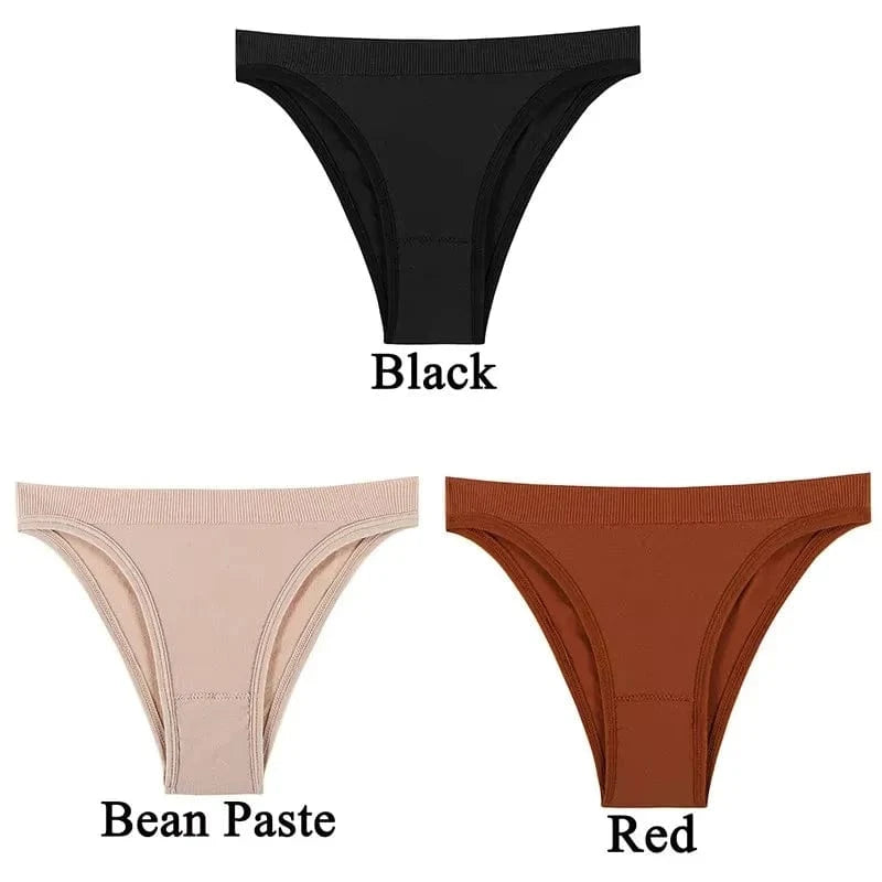 1/2/3/4 Pcs Womens Slimming Panties High Waist Tummy Control Briefs Female Trainer Shaping Underpants Butt Lifter Underwear - A-1 Thread Vault