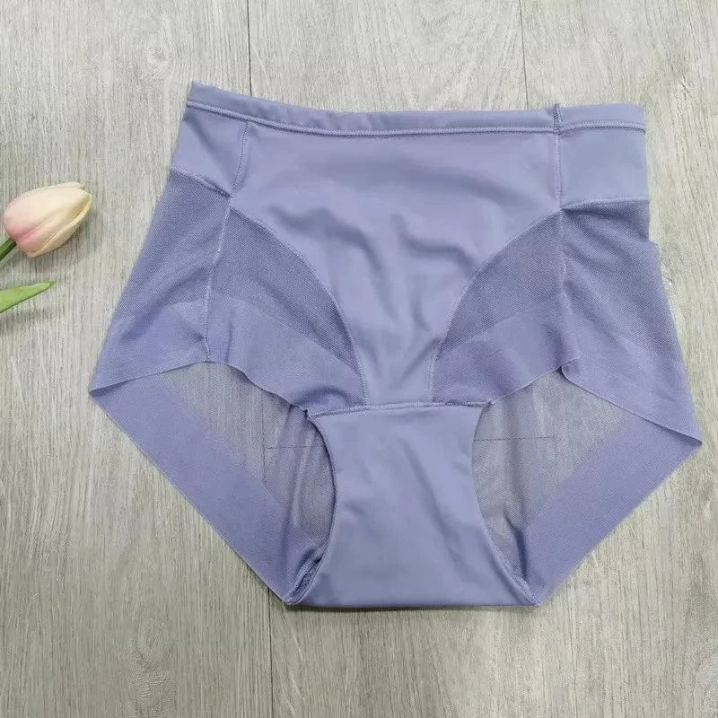 1/2/3/4 Pcs Womens Slimming Panties High Waist Tummy Control Briefs Female Trainer Shaping Underpants Butt Lifter Underwear - A-1 Thread Vault