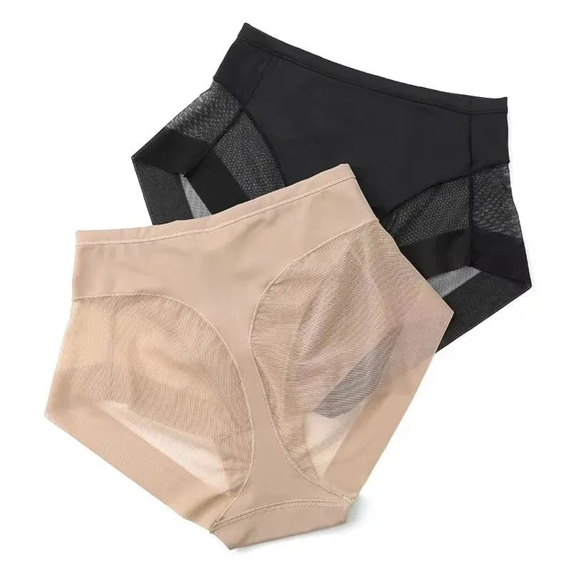 1/2/3/4 Pcs Womens Slimming Panties High Waist Tummy Control Briefs Female Trainer Shaping Underpants Butt Lifter Underwear - A-1 Thread Vault