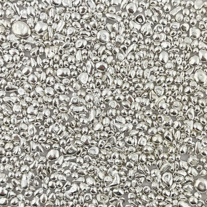 1 oz Troy Ounces Silver Poured Shot .999+ Fine Silver - A-1 Thread Vault