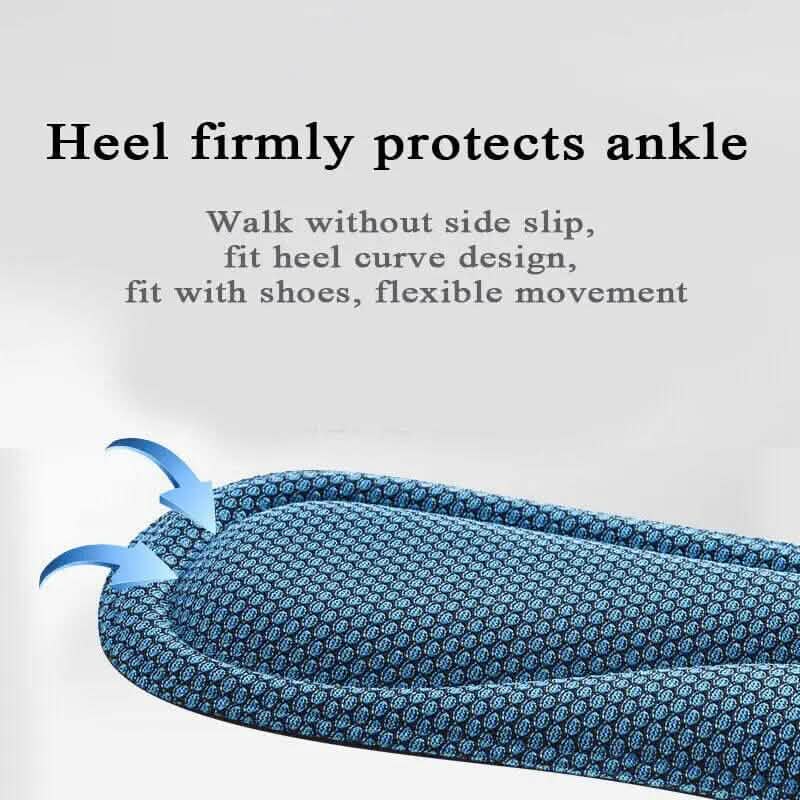 Pair of 5D Memory Foam Breathable Insoles - A-1 Thread Vault