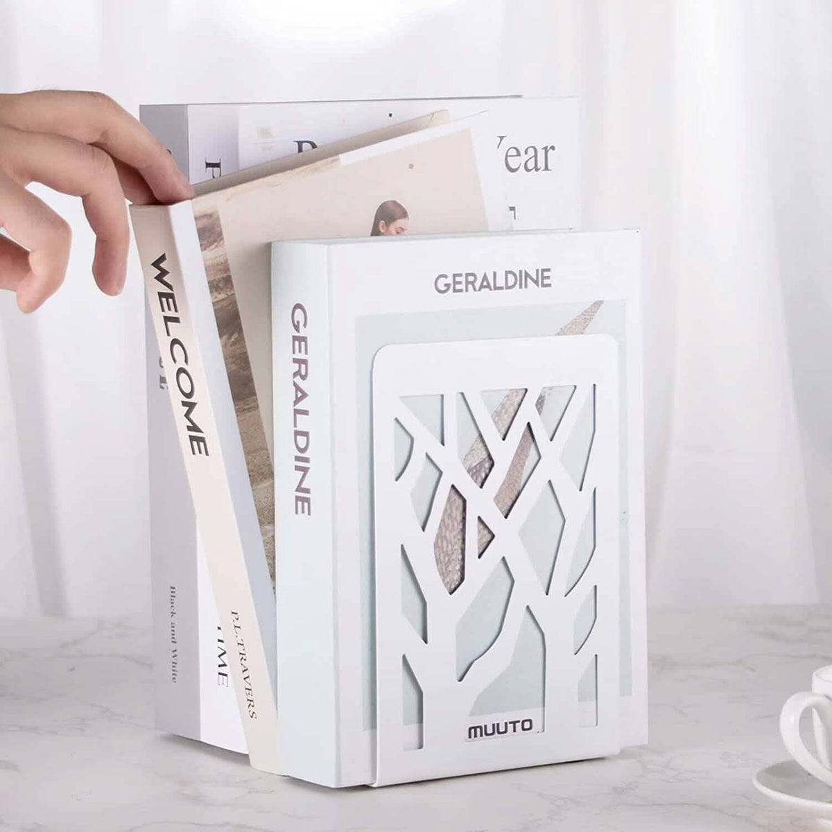 1-Pair: Book Ends for Shelves - A-1 Thread Vault