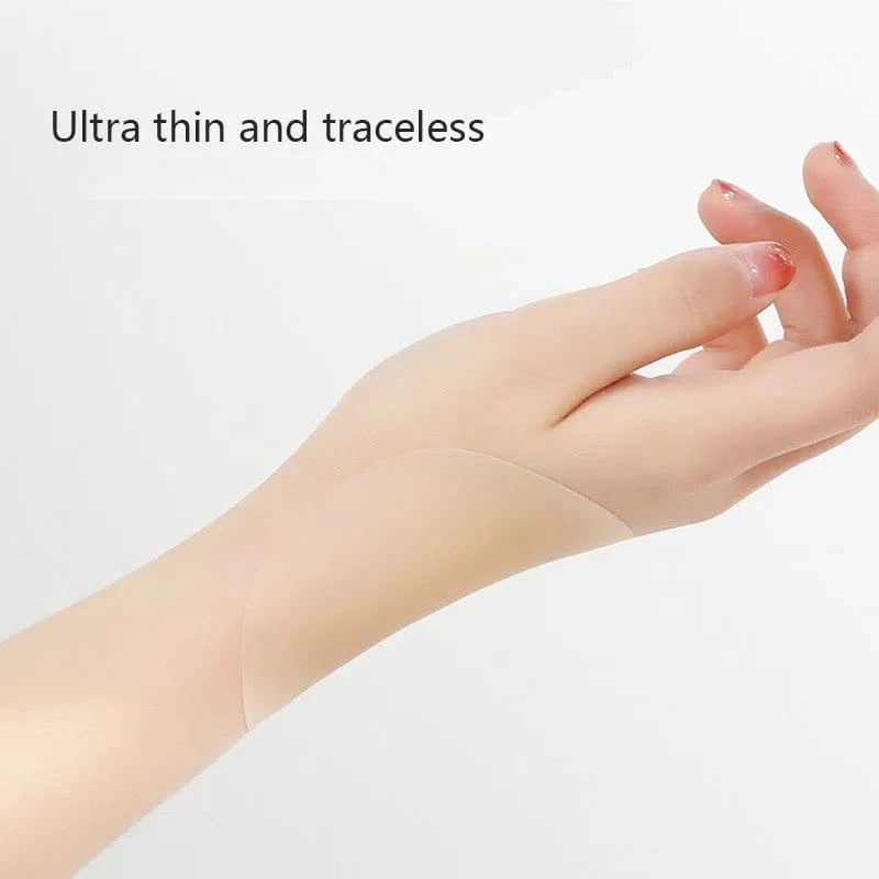 1 Pair Reusable Breast Petals Nipple Cover Invisible Petal Adhesive Strapless Backless Stick on Bra Silicone Breast Patch - A-1 Thread Vault