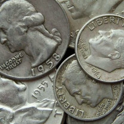 1 Troy Pound Mix 90% Junk Silver Coins US Mint Pre 65 Lot 2 - A-1 Thread Vault