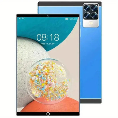 10.1-Inch Smart 5G Tablet - Dual SIM Card Slots, 8GB RAM, 256GB Storage, 24MP+48MP Camera + More - A-1 Thread Vault