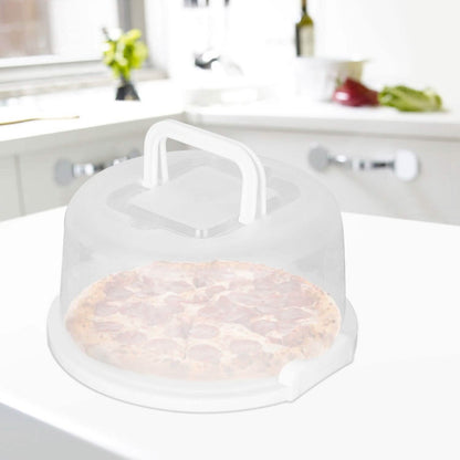 10" Cake Storage Container with Handle Plastic Cake Box - A-1 Thread Vault