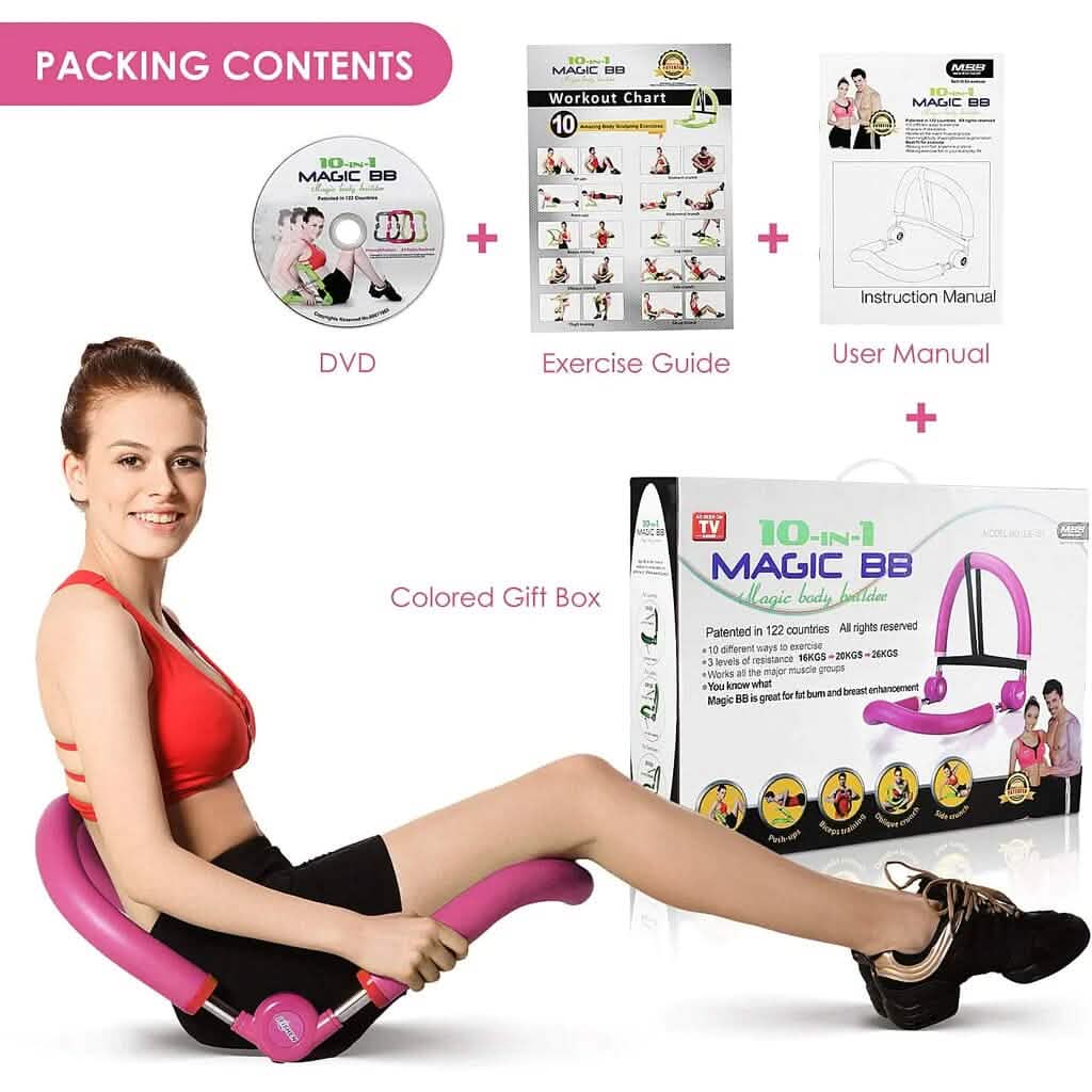 10-in-1 Abdominal & Thigh Toner Workout Equipment - A-1 Thread Vault