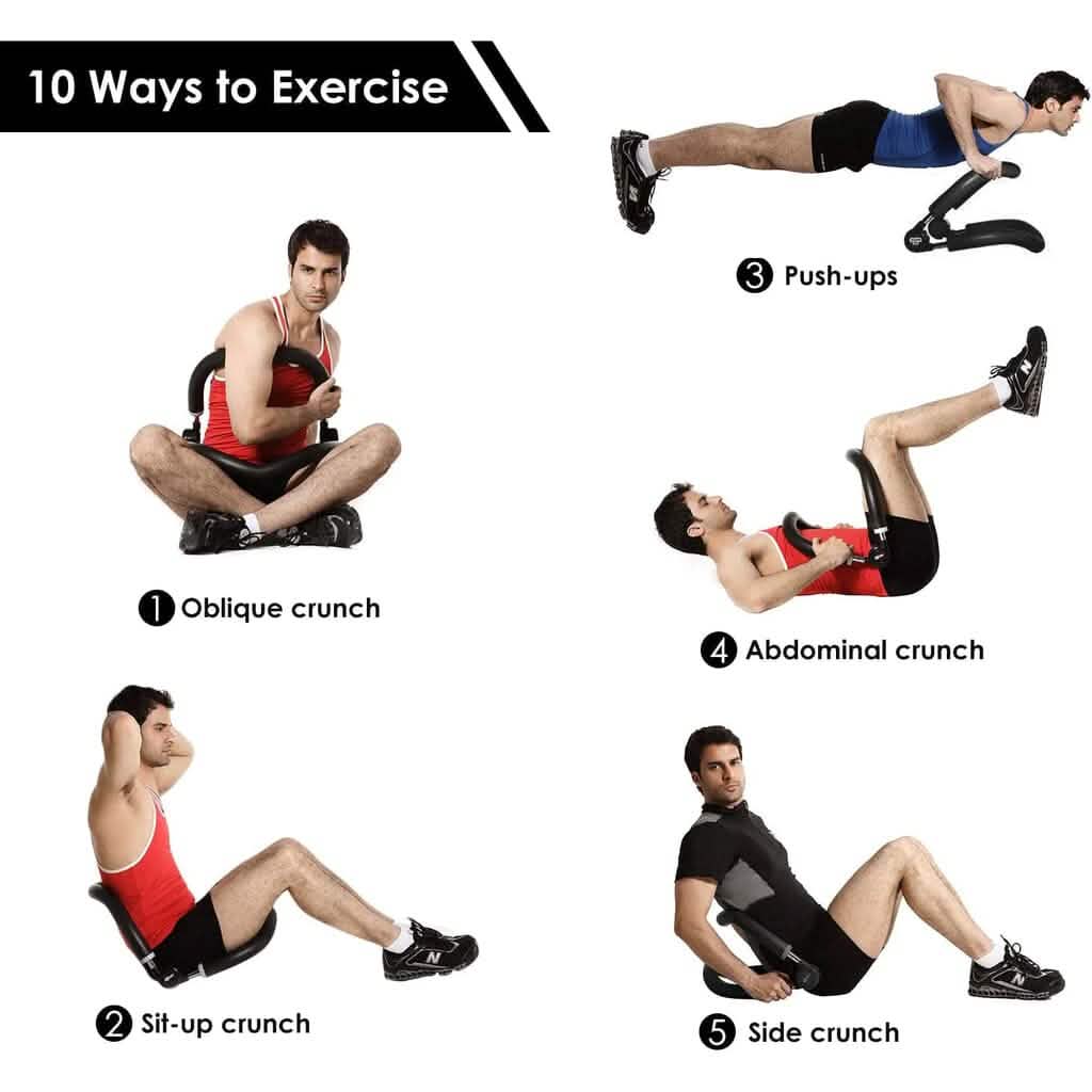 10-in-1 Abdominal & Thigh Toner Workout Equipment - A-1 Thread Vault