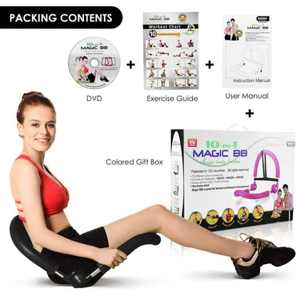 10-in-1 Abdominal & Thigh Toner Workout Equipment - A-1 Thread Vault