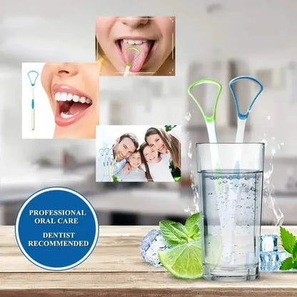 10-Pack: 100% BPA Free Tongue Scrapers - A-1 Thread Vault