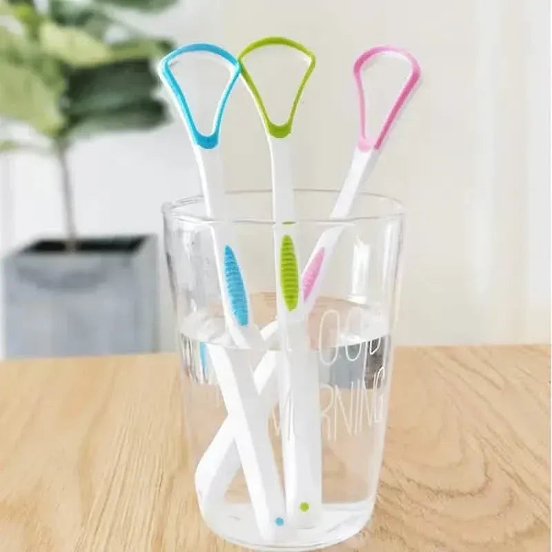 10-Pack: 100% BPA Free Tongue Scrapers - A-1 Thread Vault
