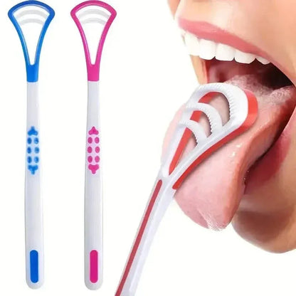 10-Pack: 100% BPA Free Tongue Scrapers - A-1 Thread Vault
