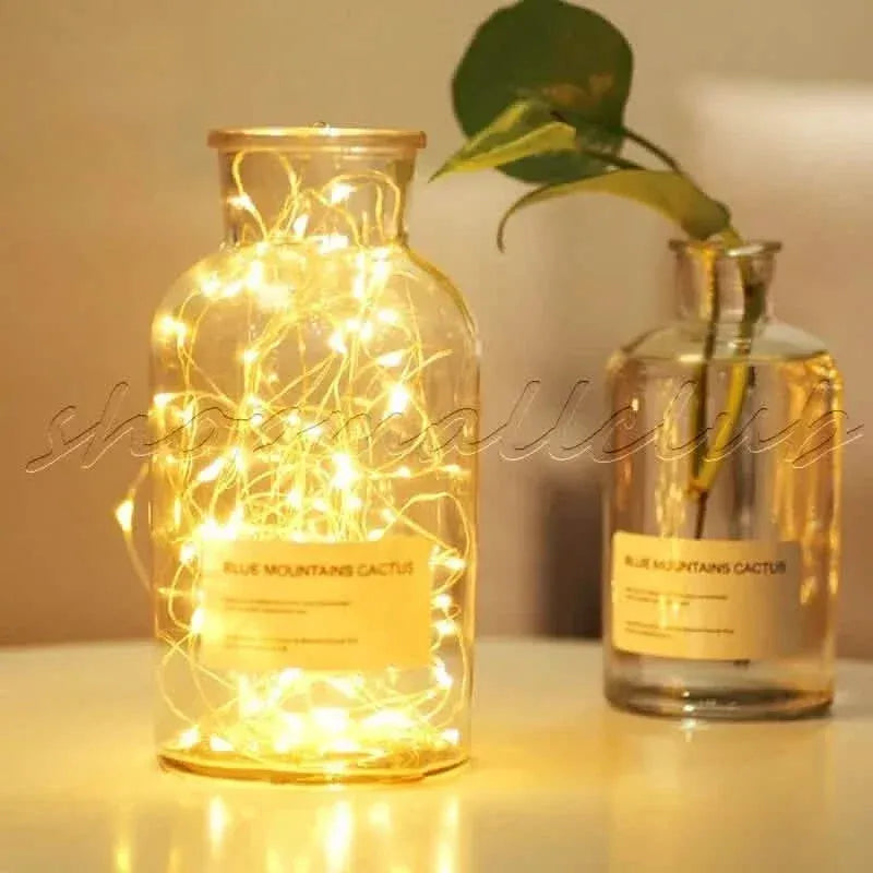 10-Pack: 20LEDs Wine Bottle Light Cork Shaped String Fairy Wire Night Light - A-1 Thread Vault