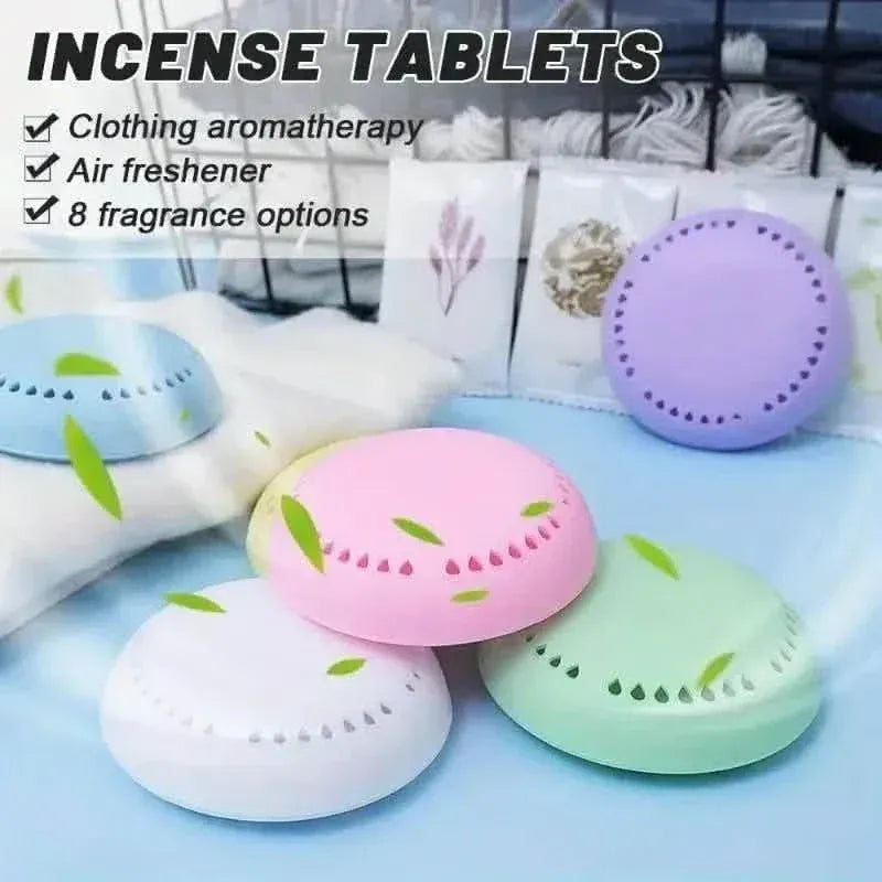 10-Pack: Aromatherapy Air Fresheners - Solid Deodorizer Tablets with Extra Shell - A-1 Thread Vault