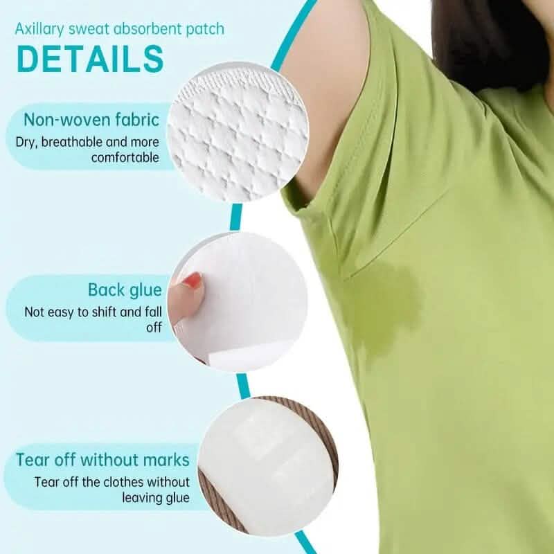 10-Pack: Disposable Underarm Sweat Pads - A-1 Thread Vault
