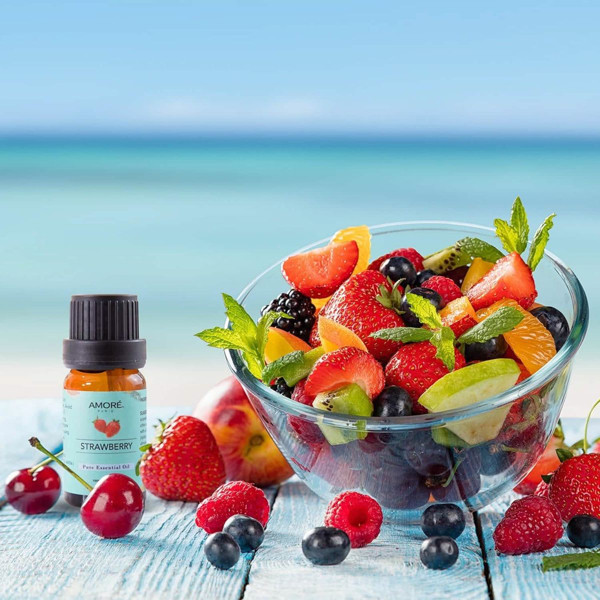 10-Pack: Fruity Fragrance Premium Aromatherapy Diffuser Oils Set For Candle & Soap Making - A-1 Thread Vault