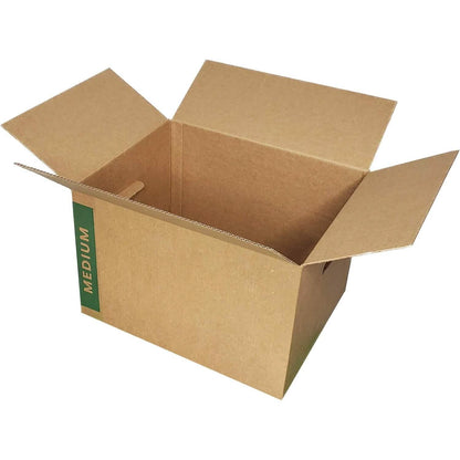 10-Pack: Medium Moving Boxes with Handles (Refurbished) - A-1 Thread Vault