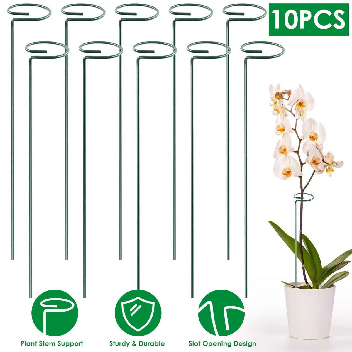 10-Pack: Plant Support Stake - A-1 Thread Vault