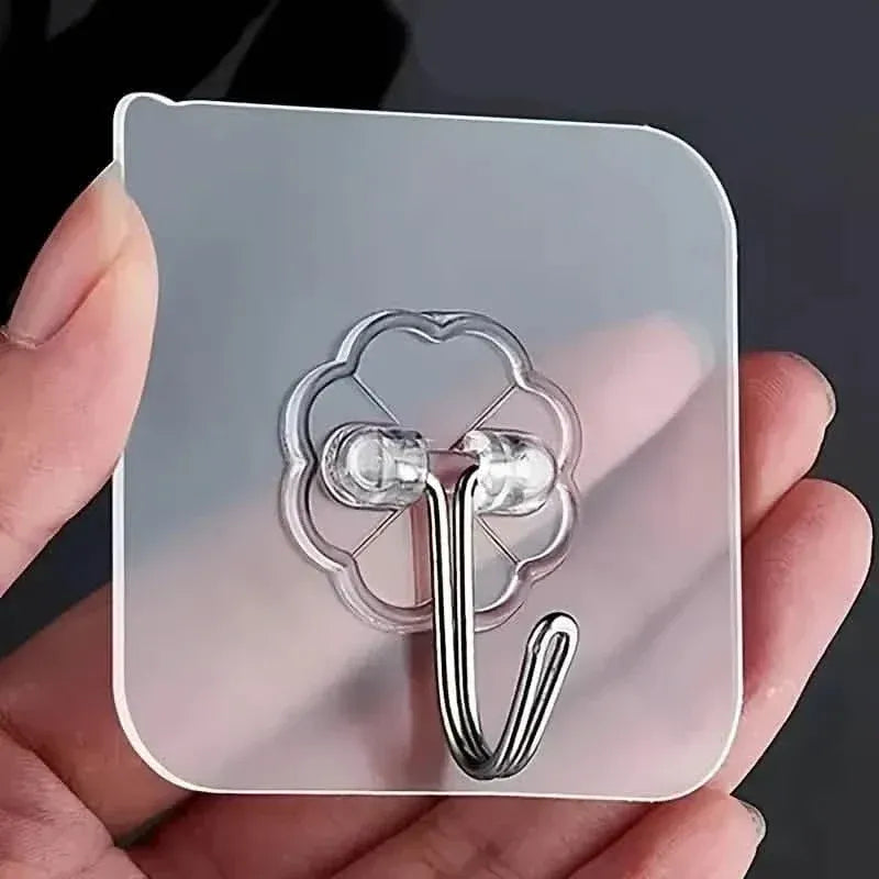 10-Pack: Self-Adhesive Wall Hooks - A-1 Thread Vault