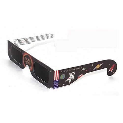 10-Pack: Solar Eclipse Glasses - ISO and CE Safety Certified - A-1 Thread Vault