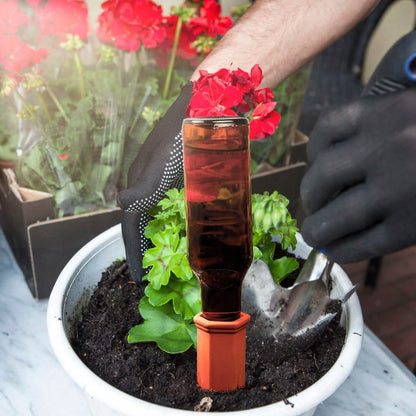10-Pack: Spikes Teracotta Plant Watering Device - A-1 Thread Vault