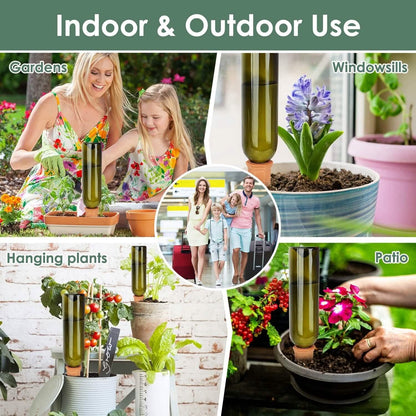 10-Pack: Spikes Teracotta Plant Watering Device - A-1 Thread Vault