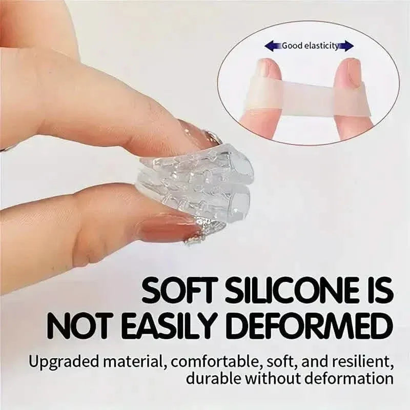 10-Pack: Transparent Toe Protector - Soft and Comfortable Toe Cover - A-1 Thread Vault
