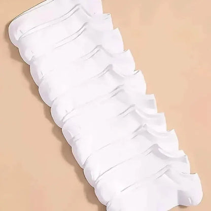 10-Pairs: Men's Plain Knitted Lining Socks - A-1 Thread Vault