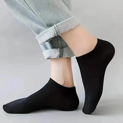 10-Pairs: Men's Plain Knitted Lining Socks - A-1 Thread Vault