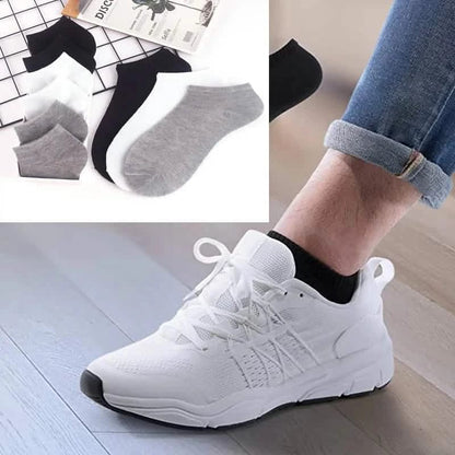 10-Pairs: Women's Solid Color Ankle Socks - A-1 Thread Vault