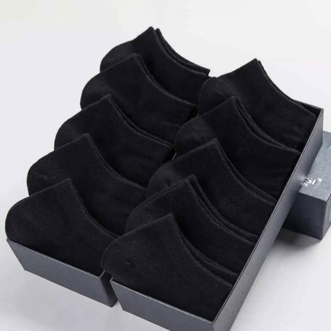 10-Pairs: Women's Solid Color Ankle Socks - A-1 Thread Vault