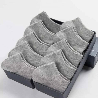 10-Pairs: Women's Solid Color Ankle Socks - A-1 Thread Vault
